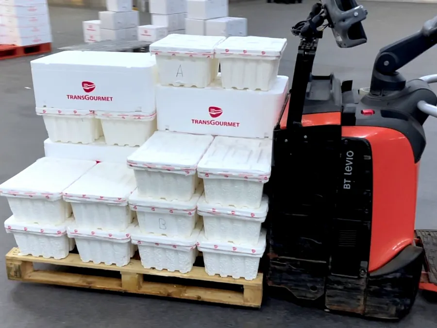TransGourmet Warehouse Pallets